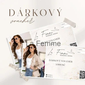 Dárkový voucher 1000 kč