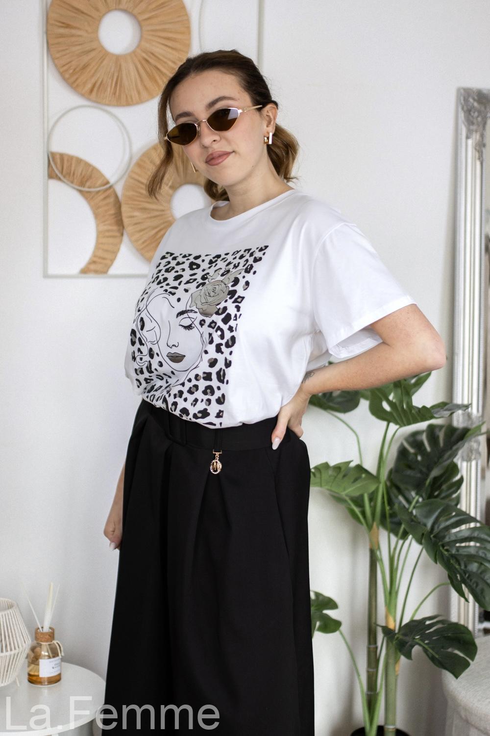 Dámské tričko Soft Glam, white