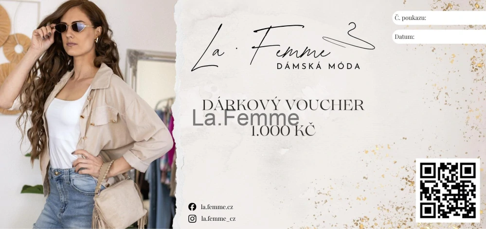 Dárkový voucher 1000 kč